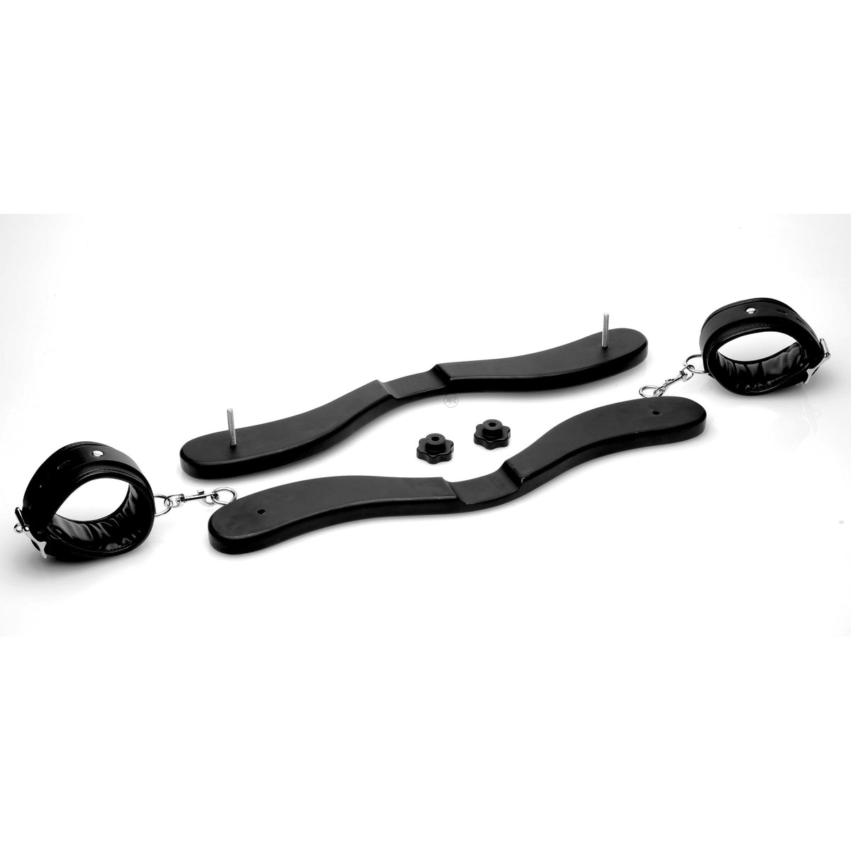 The Extreme Enforcer Humbler with Ankle Restraints – restraints and cuffs, Metal (view 8)