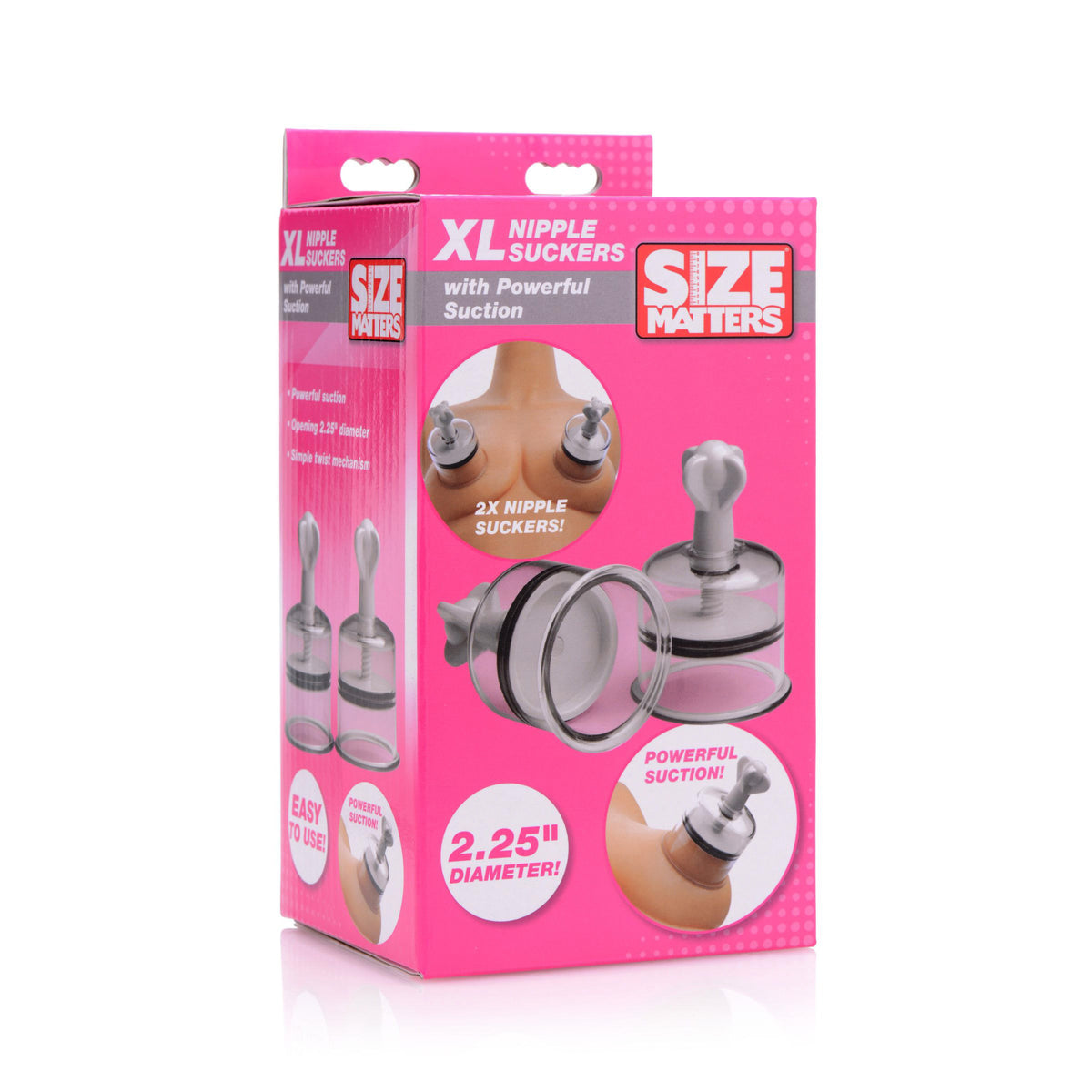 XL Nipple Suckers – nipple toy, ABS plastic (view 4)