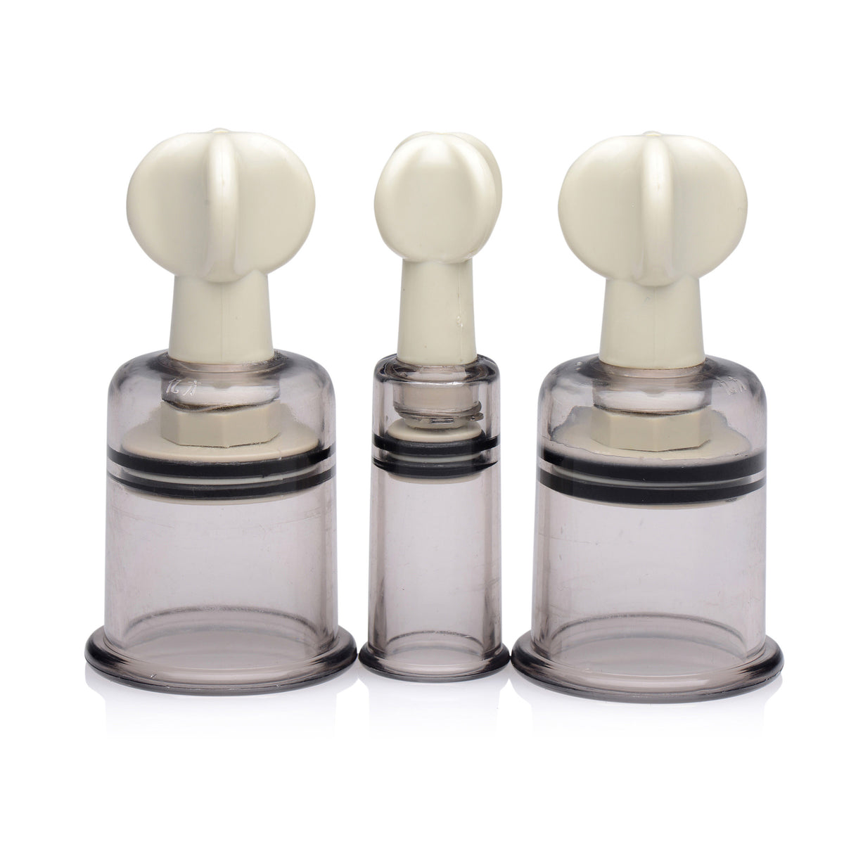 Clit and Nipple Suckers Set – penis pump and enhancer, ABS plastic (view 2)