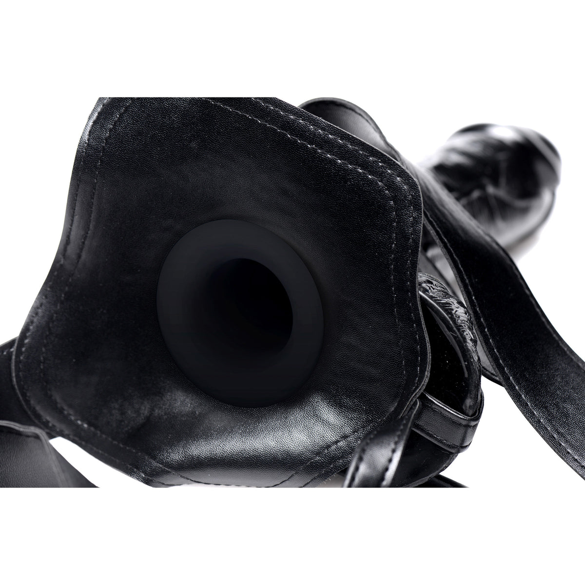 Infiltrator Hollow Strap-On with 10 Inch Dildo – strap-on and harness, Metal (view 6)