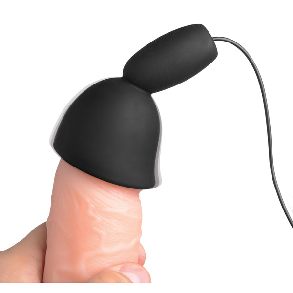 Deluxe 10 Mode Silicone Penis Head Teaser – dildo, Silicone