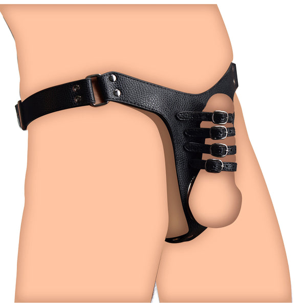 Male Chastity Harness – chastity device, Metal