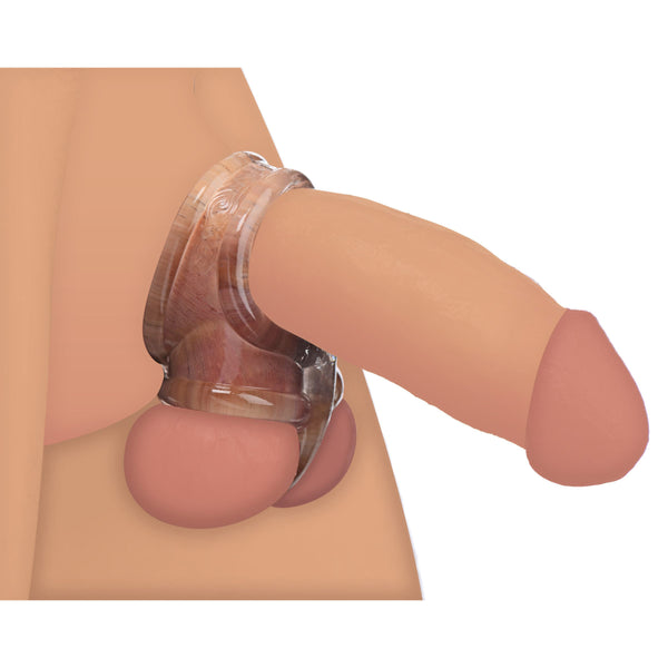 Annex Clear Super Stretchy Erection Enhancer – cock ring, TPE