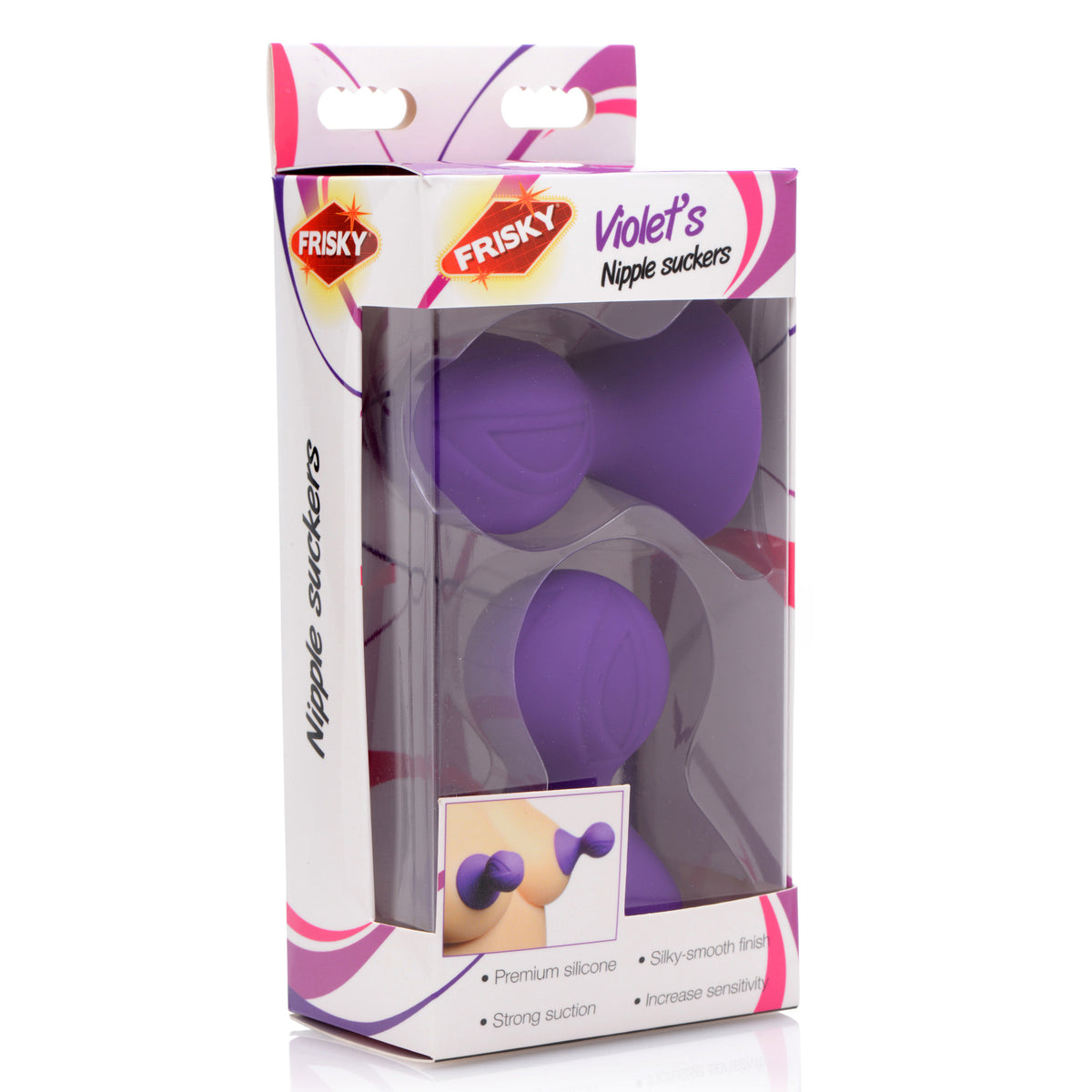 Violets Silicone Nipple Suckers – nipple toy, Silicone (view 4)