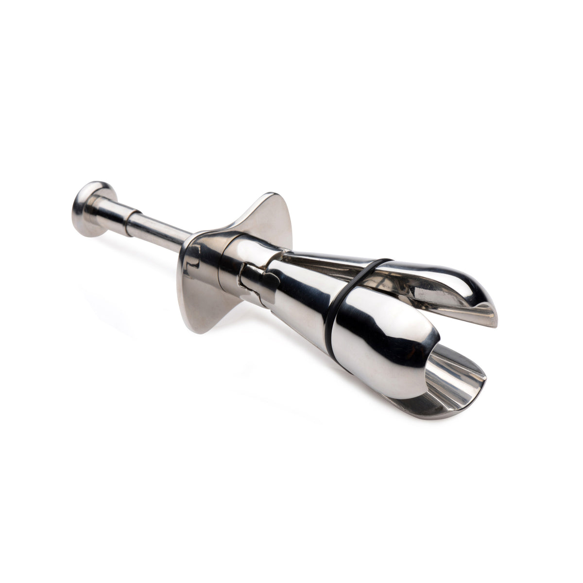 Stainless Steel Locking Anal Plug – butt plug, Metal (view 6)