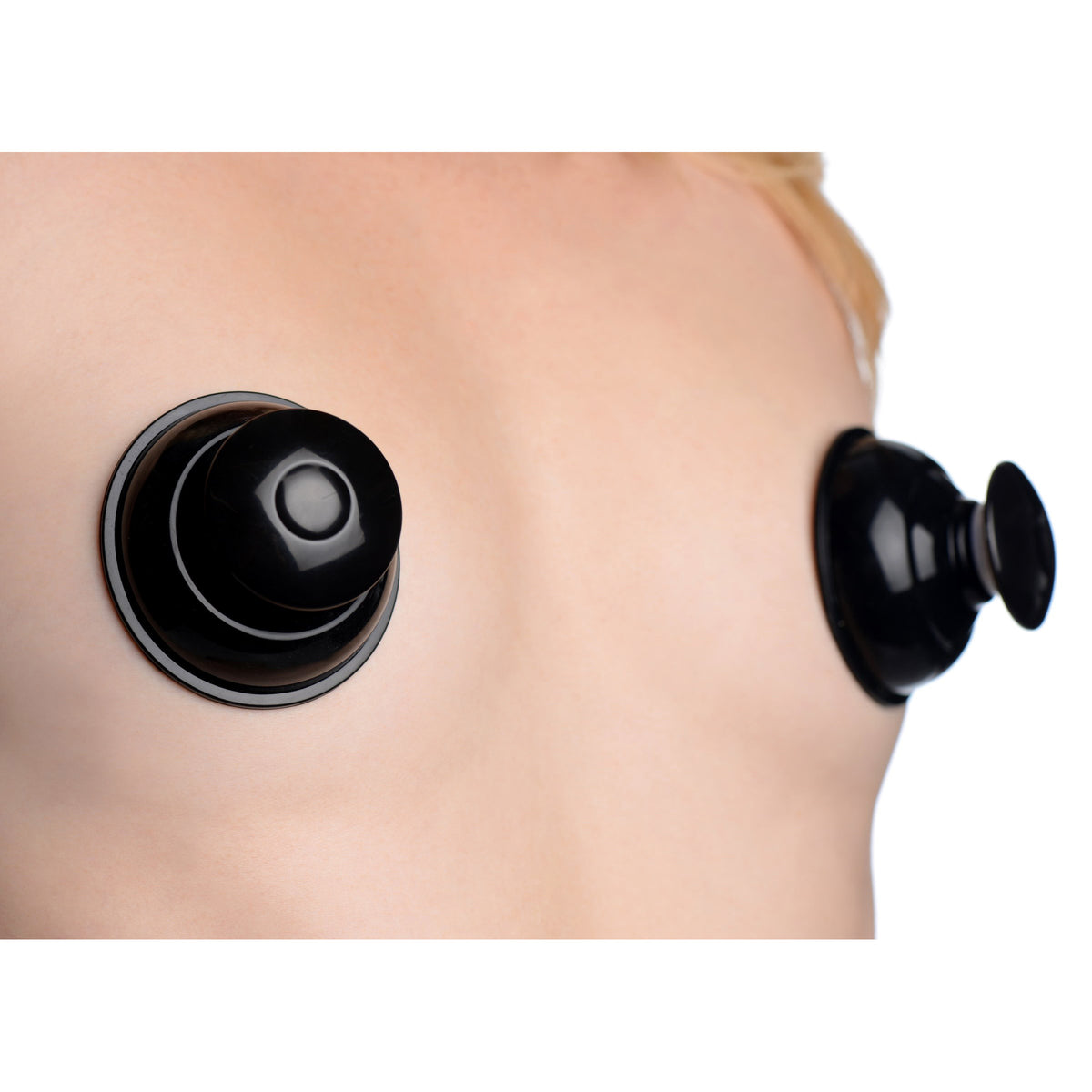 Plungers Extreme Suction Silicone Nipple Toys - Black – clitoral suction toy, Silicone (view 3)