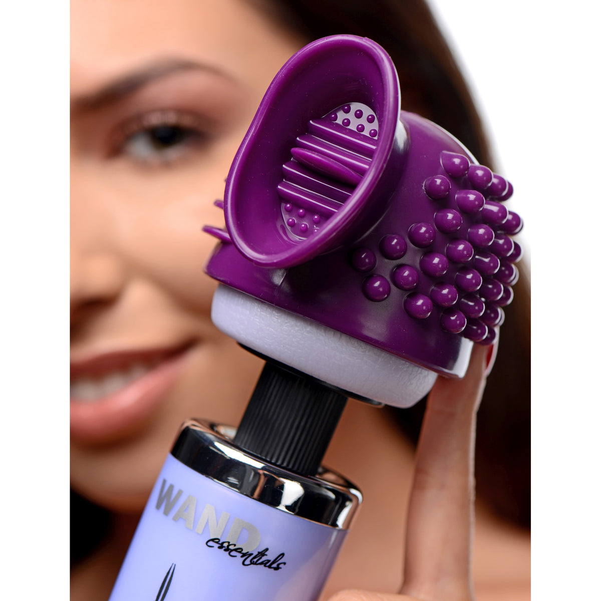 Triple Thrill 3 in 1 Silicone Wand Attachment – wand massager, Silicone