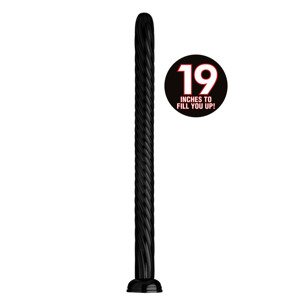 Hosed 19 Inch Spiral Anal Snake – anal toy, PVC