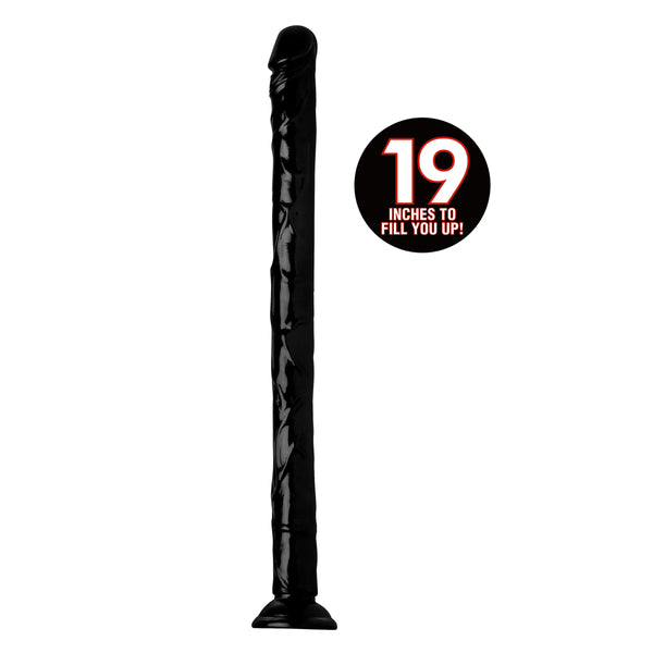 Hosed 19 Inch Realistic Anal Dildo, PVC