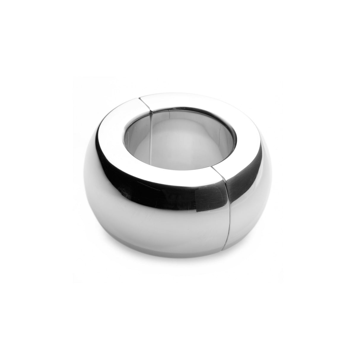 Magnet Master Stainless Steel Ball Stretcher – cock ring, Metal (view 2)