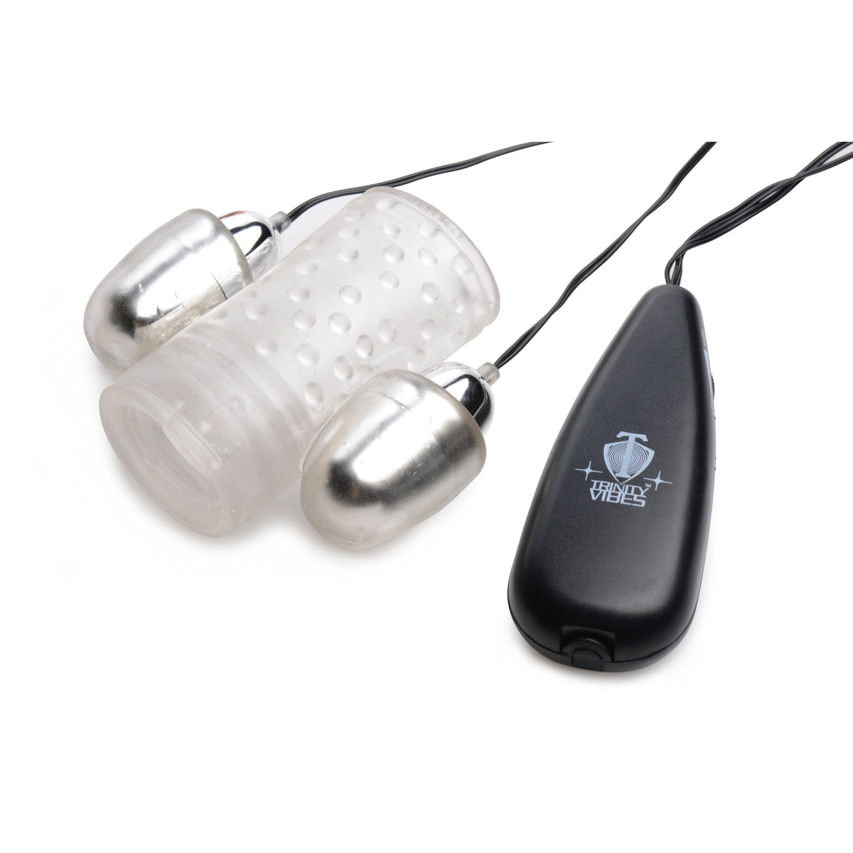 Dual Vibrating Penis Sheath – penis pump and enhancer, TPE (view 3)
