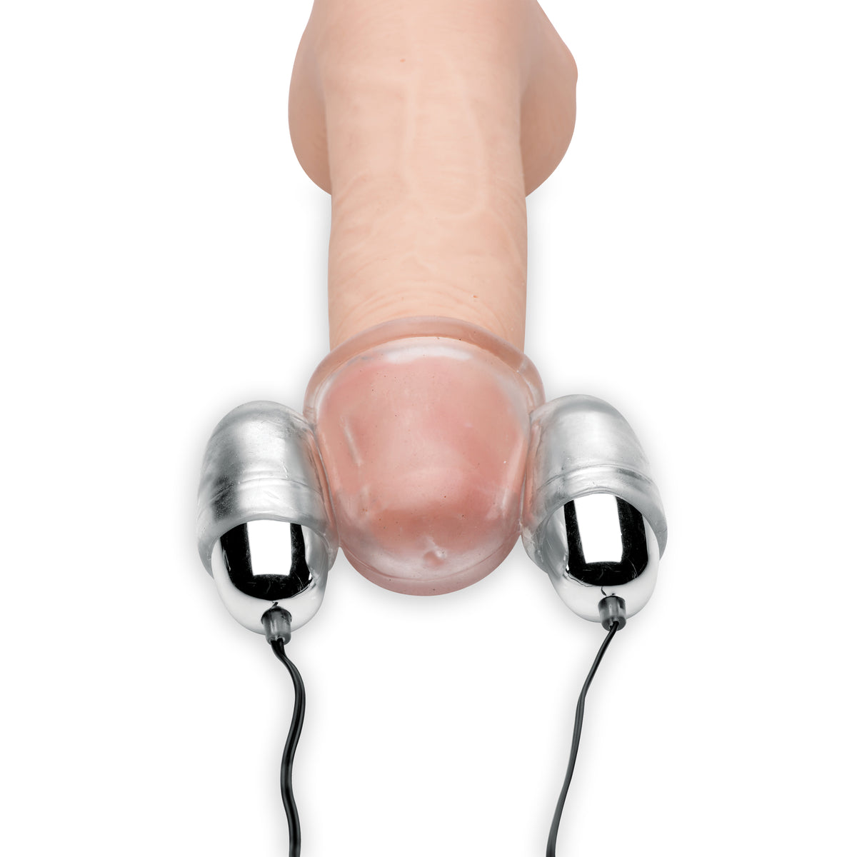 Clear Multi-Speed Vibrating Head Teaser – vibrator, TPE (view 3)