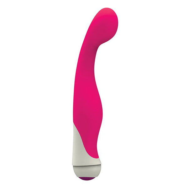 Blair 7 Speed Silicone G-Spot Vibrator- Pink, Silicone