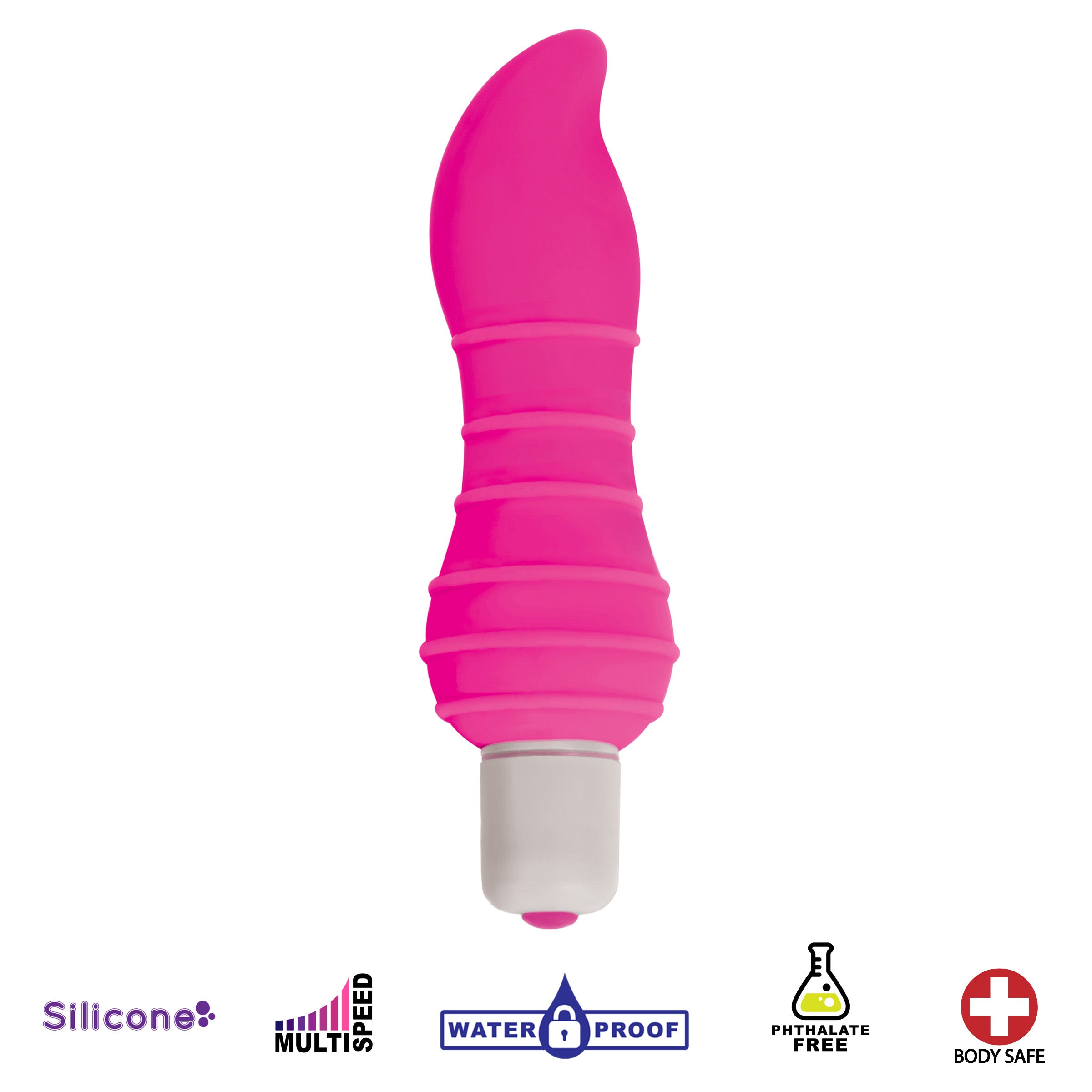 Tease Silicone Bullet Vibrator - Pink