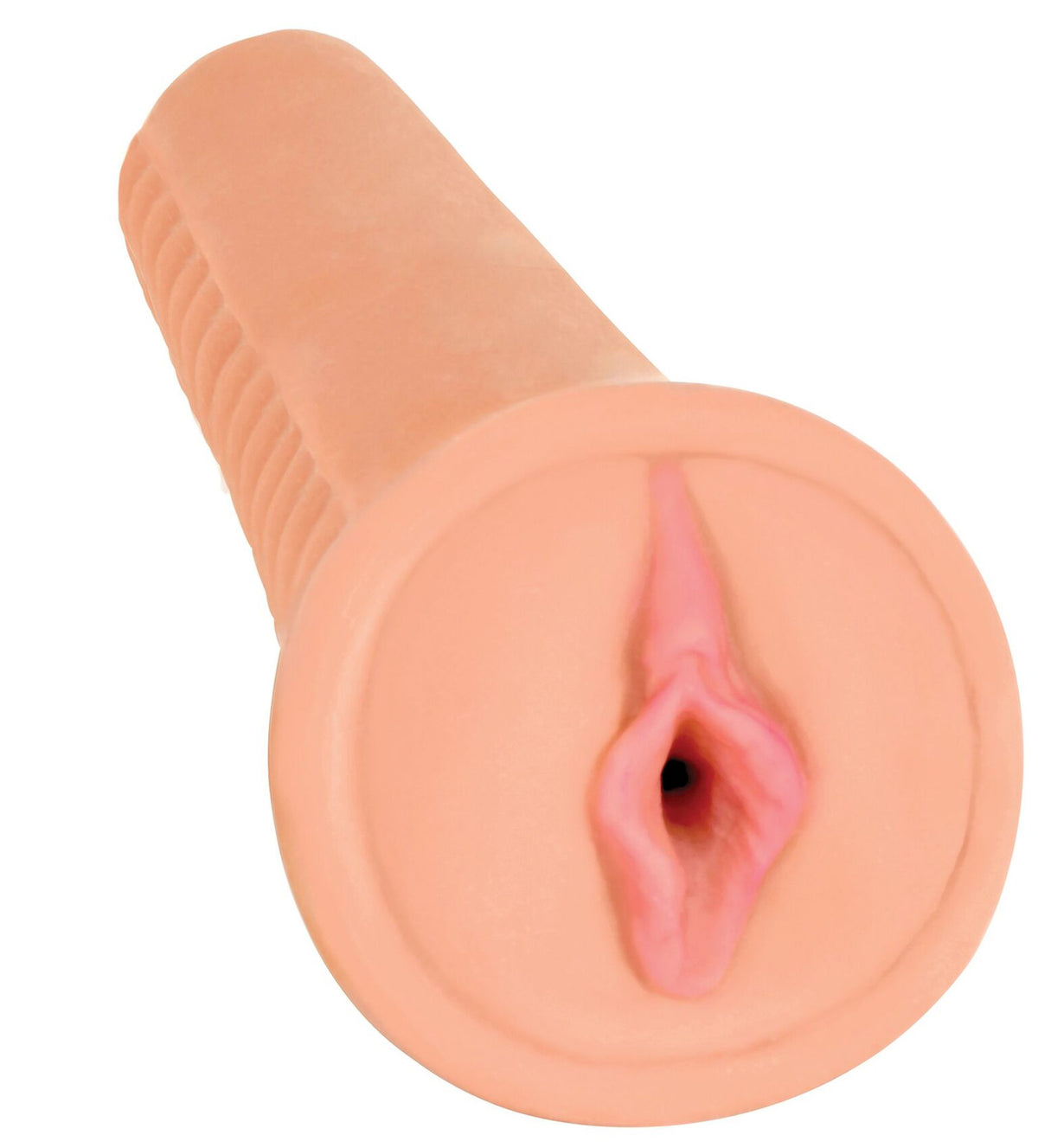 Mistress Emily BioSkin Vibrating Pussy Stroker- Flesh – masturbator, TPE (view 2)