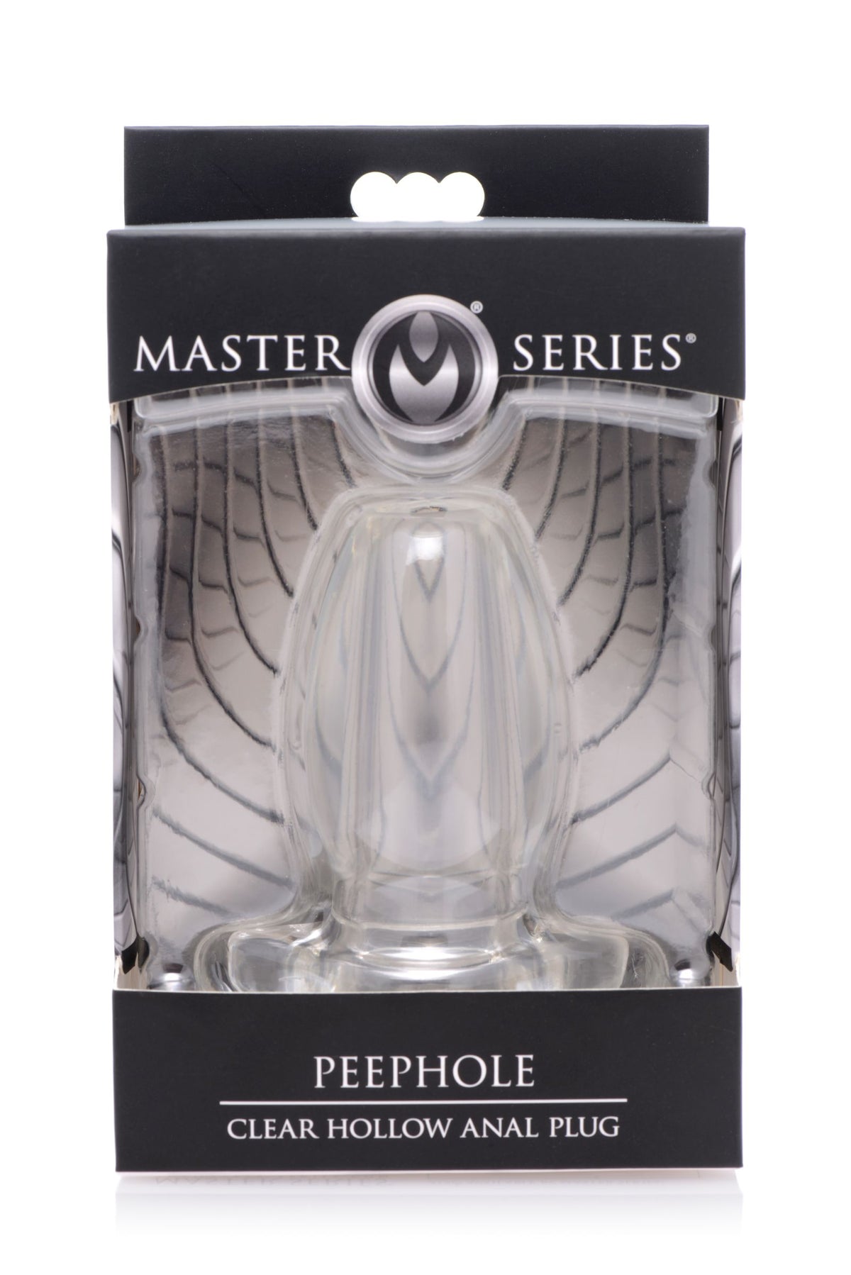 PeepHole Clear Hollow Anal Plug – butt plug, TPE (view 11)