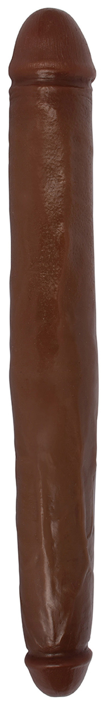JOCK 18 Inch Tapered Double Dong Brown – dildo, rubber