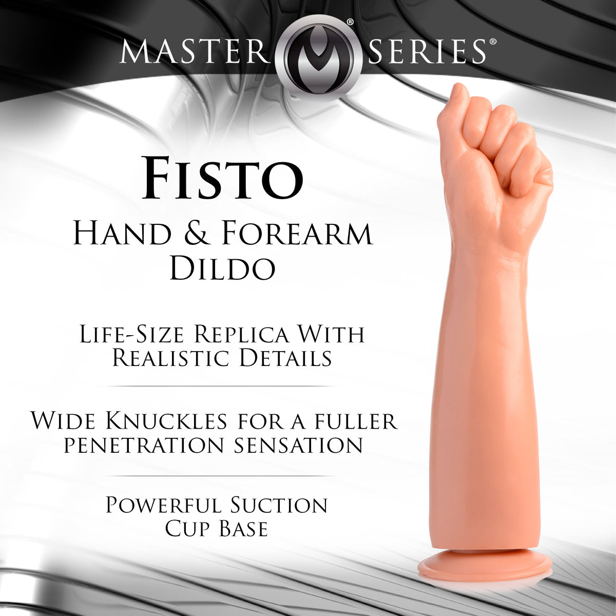 Fisto Clenched Fist Dildo, PVC (view 2)
