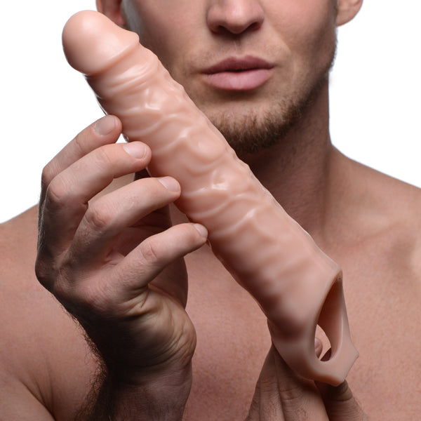 3 Inch Extender Sleeve Flesh – penis pump and enhancer, TPE