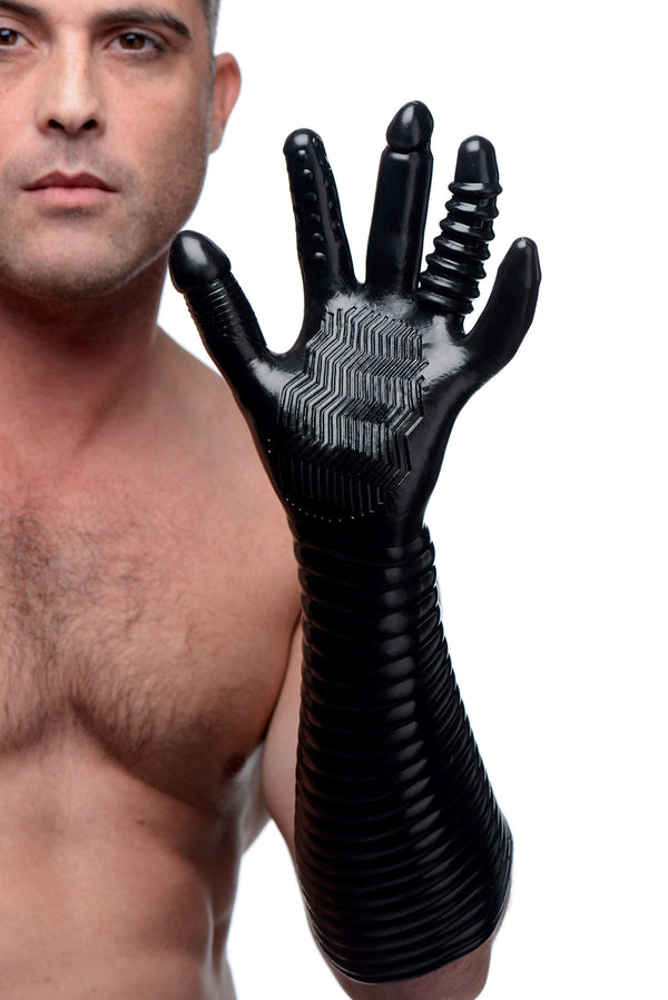 Pleasure Fister Textured Fisting Glove – masturbator, TPE