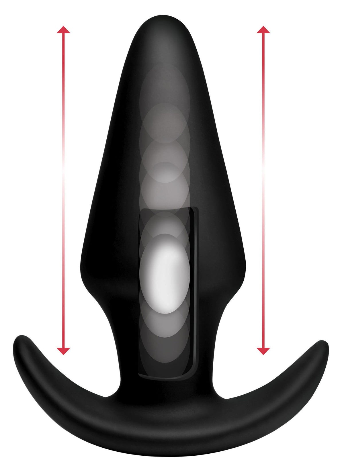Kinetic Thumping 7X Large Anal Plug – butt plug, Silicone