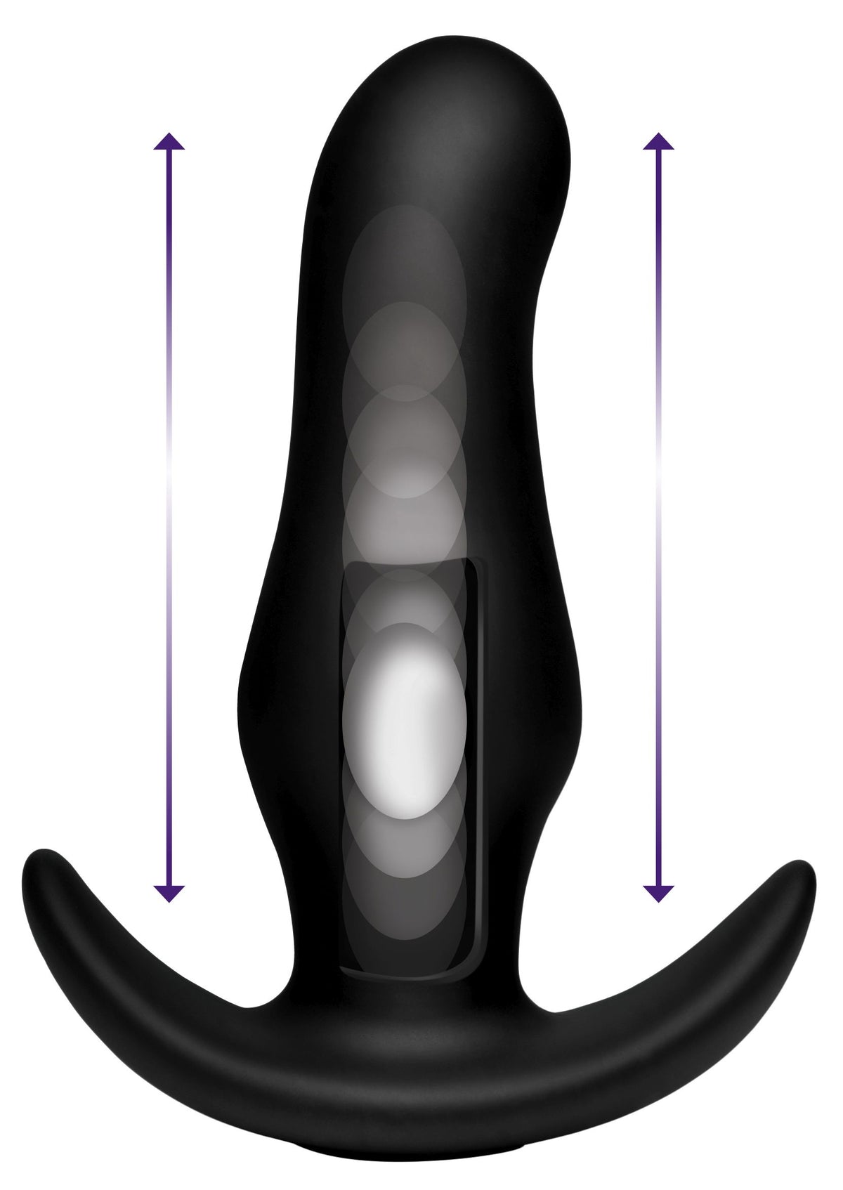 Kinetic Thumping 7X Prostate Anal Plug – prostate massager, Silicone (view 6)