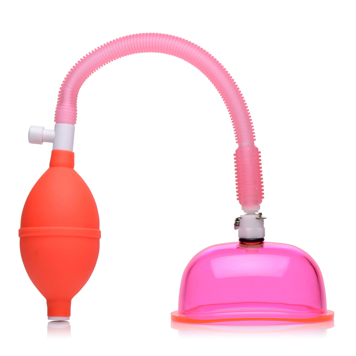 Pussy Pumps with 5 Inch Large Cup - Pink – penis pump and enhancer, rubber (view 6)