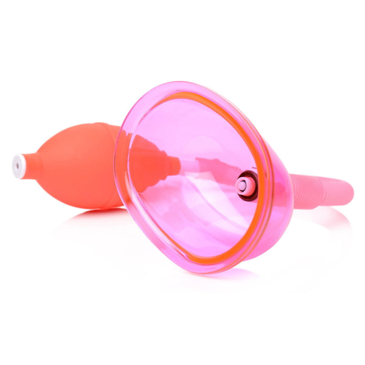 Pussy Pumps with 5 Inch Large Cup - Pink – penis pump and enhancer, rubber (view 10)