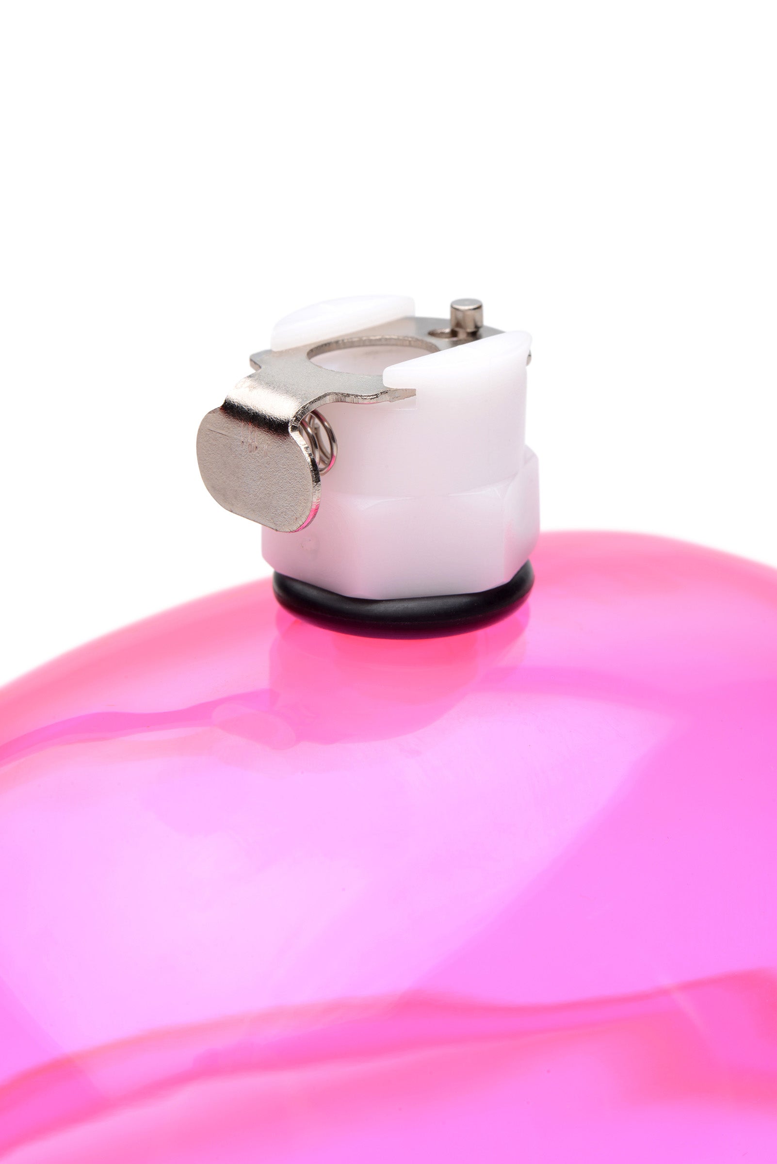 Pussy Pumps with 5 Inch Large Cup - Pink