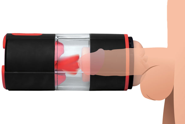 Flicking Tongue Masturbator, Silicone