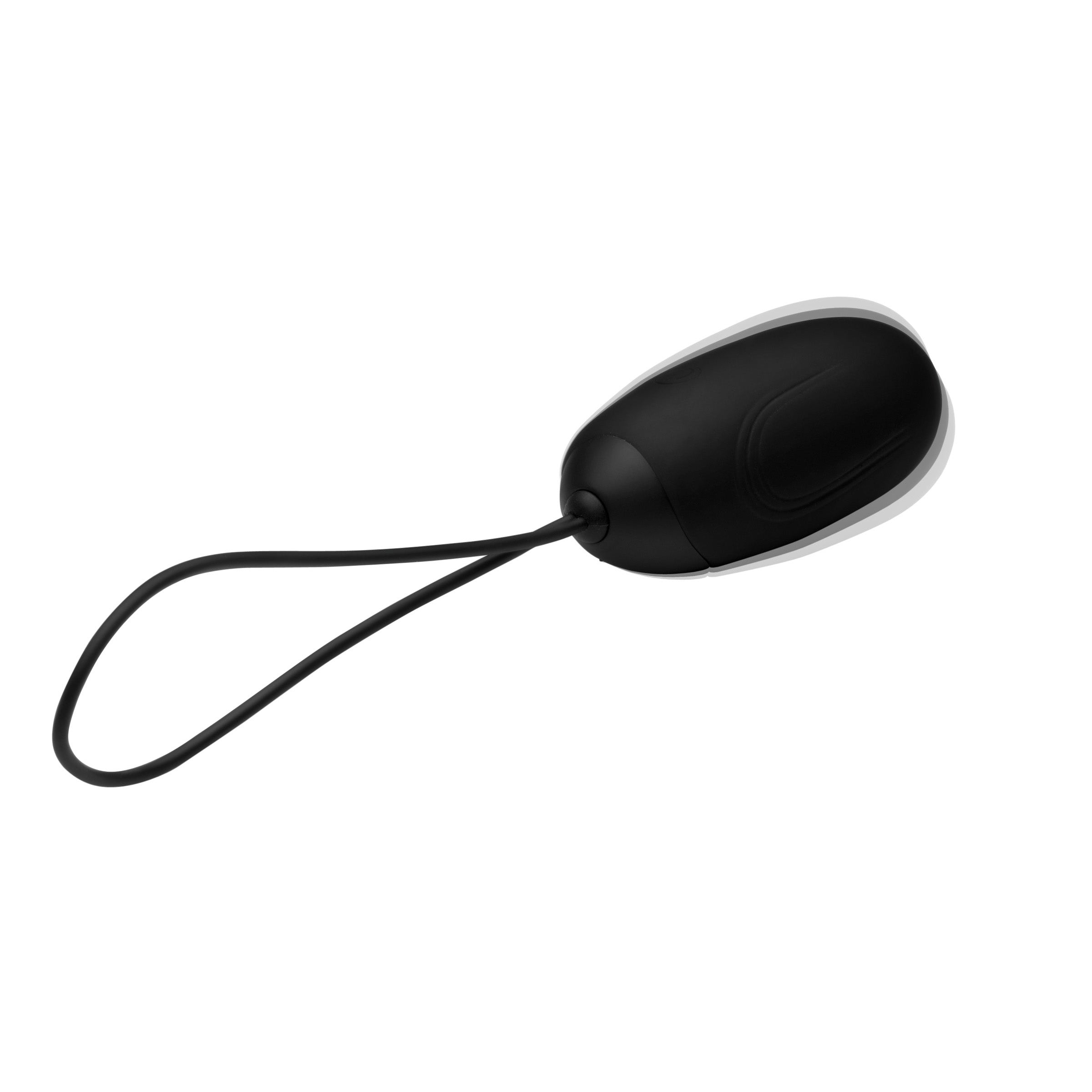 Silicone Vibrating Bullet Remote Control Vibrators - Black