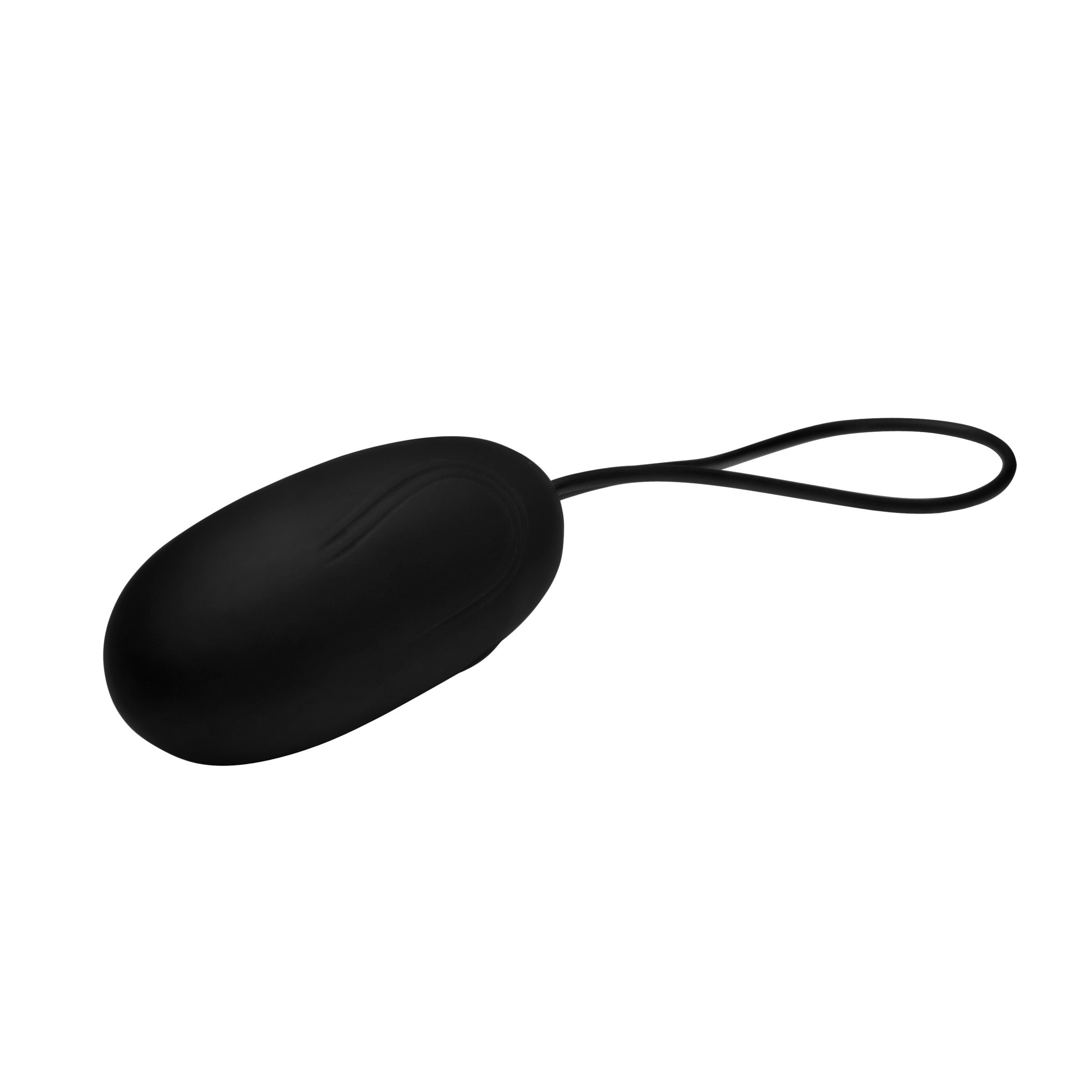 Silicone Vibrating Bullet Remote Control Vibrators - Black