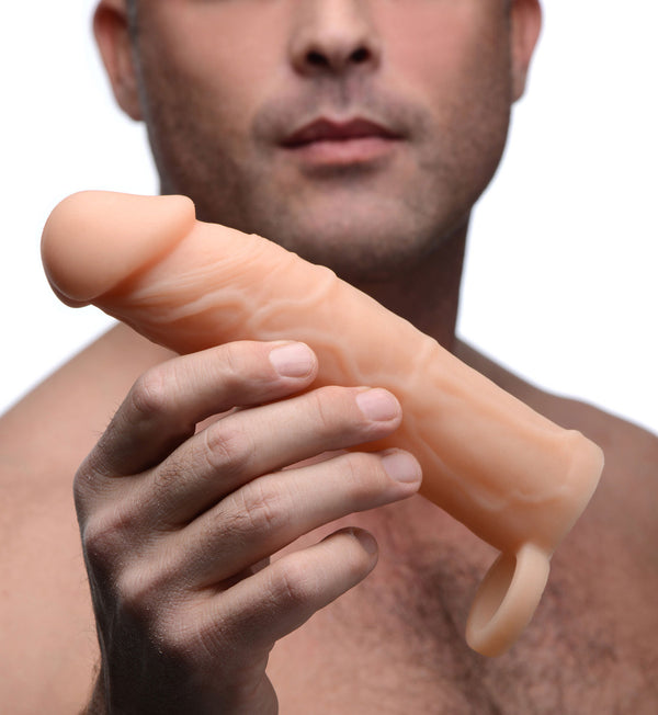 2 Inch Silicone Penis Extension – penis pump and enhancer, Silicone