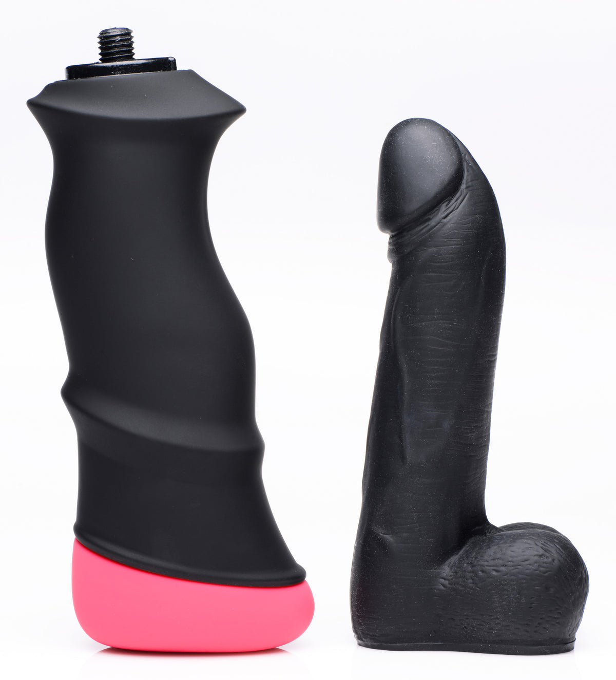 Mega-Pounder Hand-held Thrusting Silicone Dildo, Silicone (view 5)