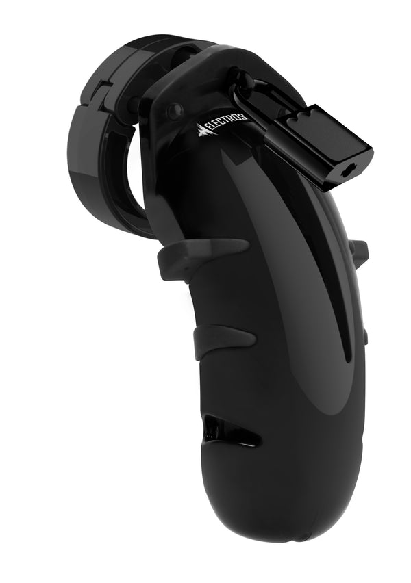 Chastity Cock Cage E-Stimulation – chastity device, ABS plastic