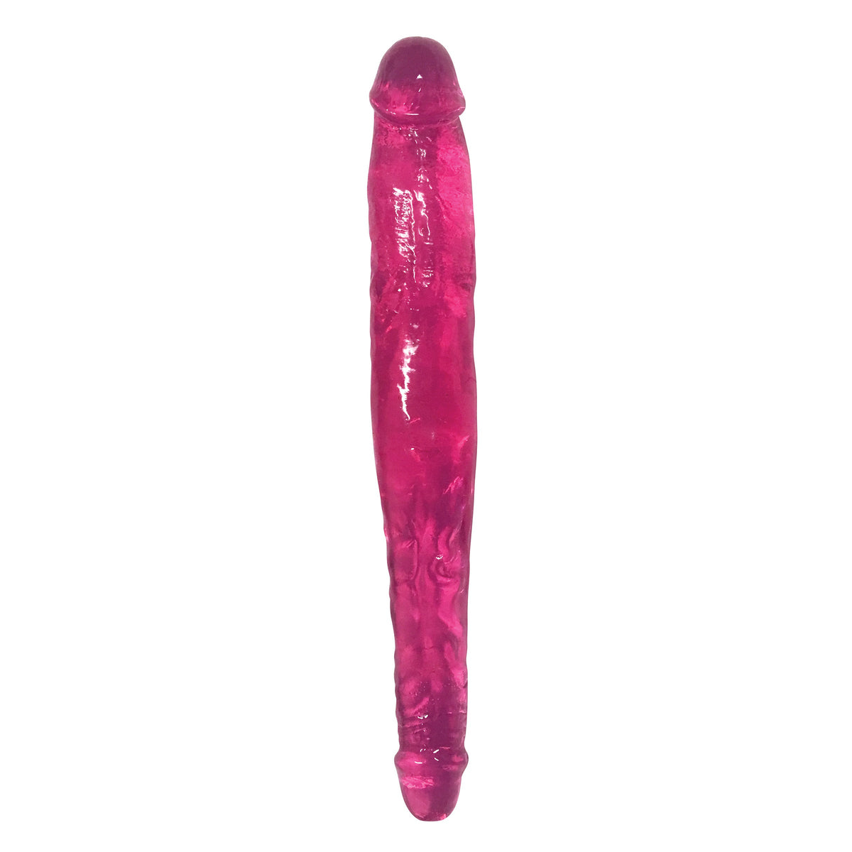 Lollicock Sweet Slim Stick Double Dildo - Pink, rubber