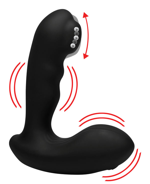 7X P-Milker Silicone Prostate Stimulator with Milking Bead – prostate massager, Silicone