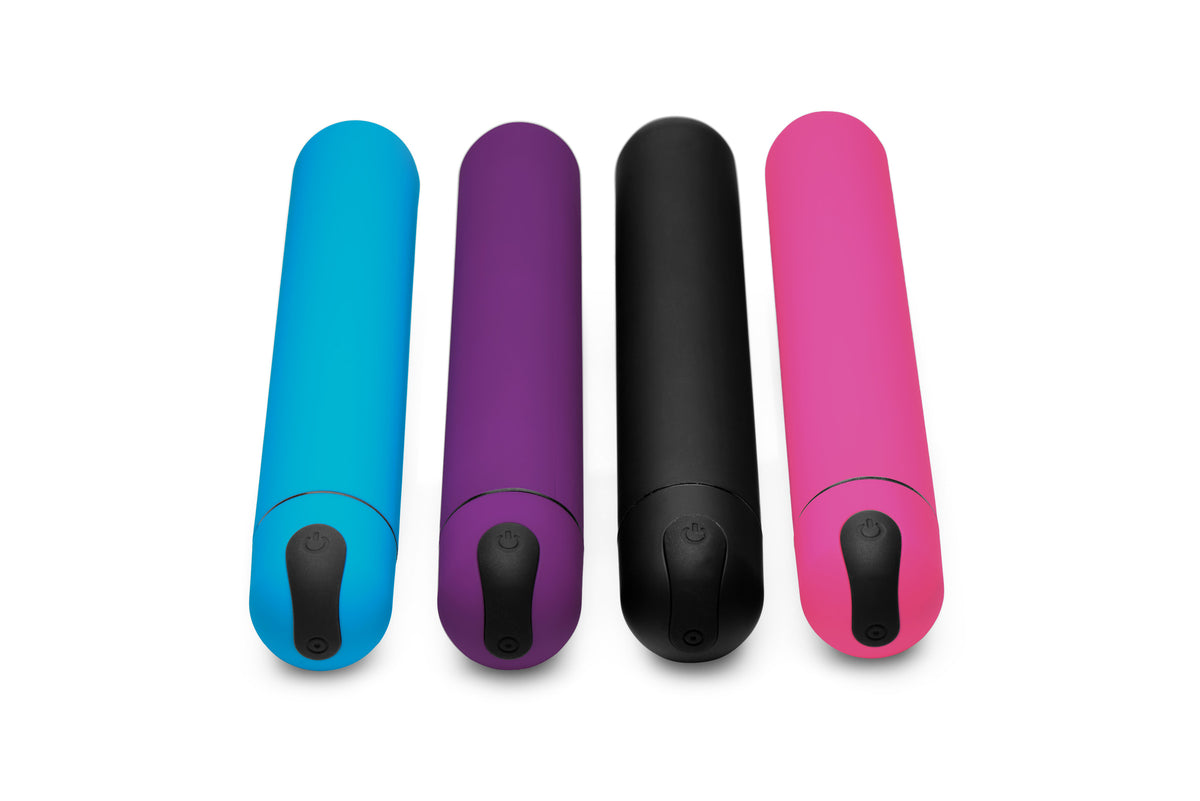 XL Bullet Vibrator - Black – bullet and egg vibrator, ABS plastic (view 6)