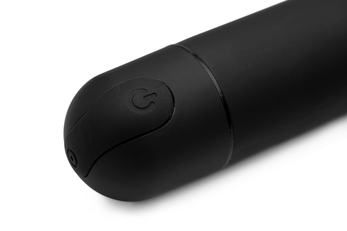 XL Bullet Vibrator - Black – bullet and egg vibrator, ABS plastic (view 5)