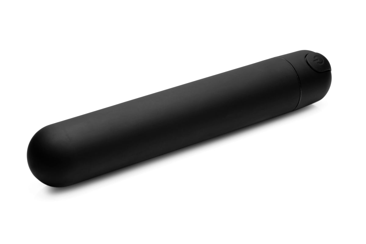 XL Bullet Vibrator - Black – bullet and egg vibrator, ABS plastic (view 4)