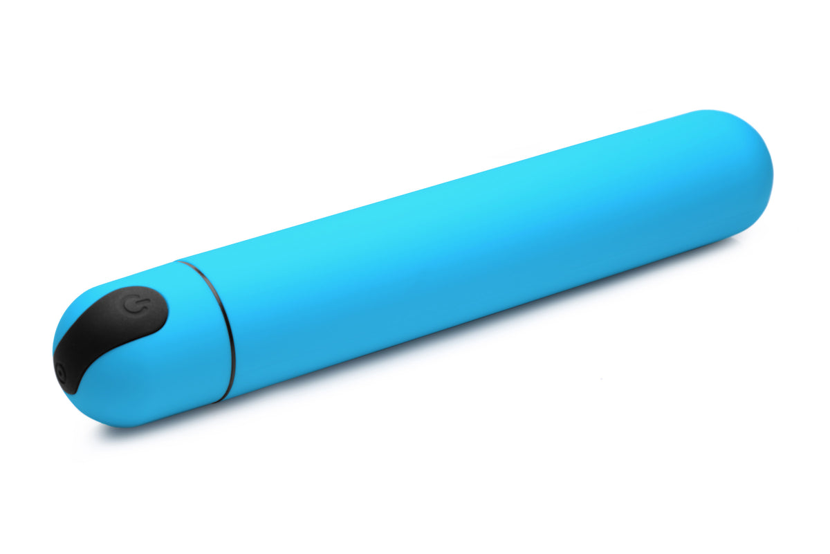 Bullet Vibrator - Blue – bullet and egg vibrator, ABS plastic (view 6)