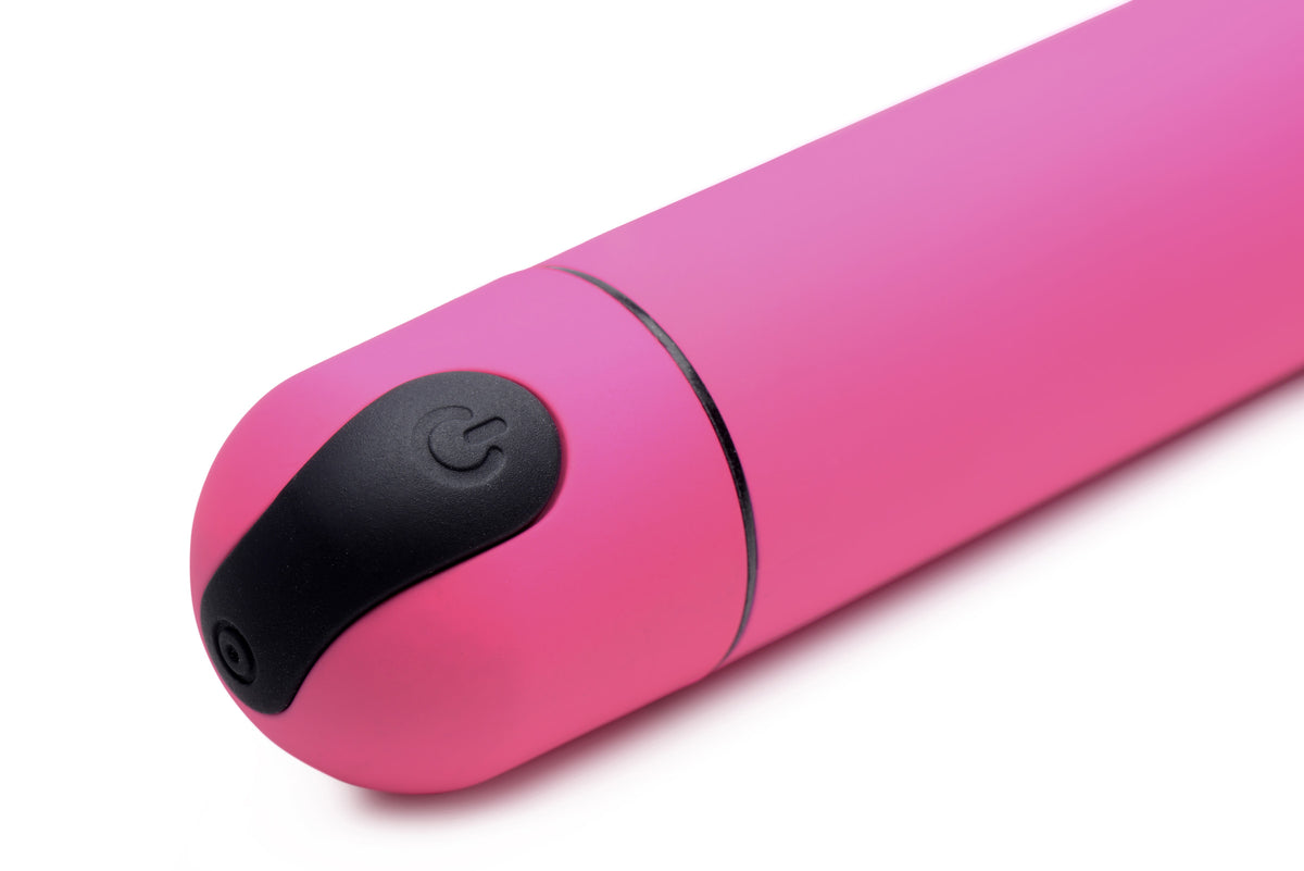 Bullet Vibrator - Pink – bullet and egg vibrator, ABS plastic (view 8)
