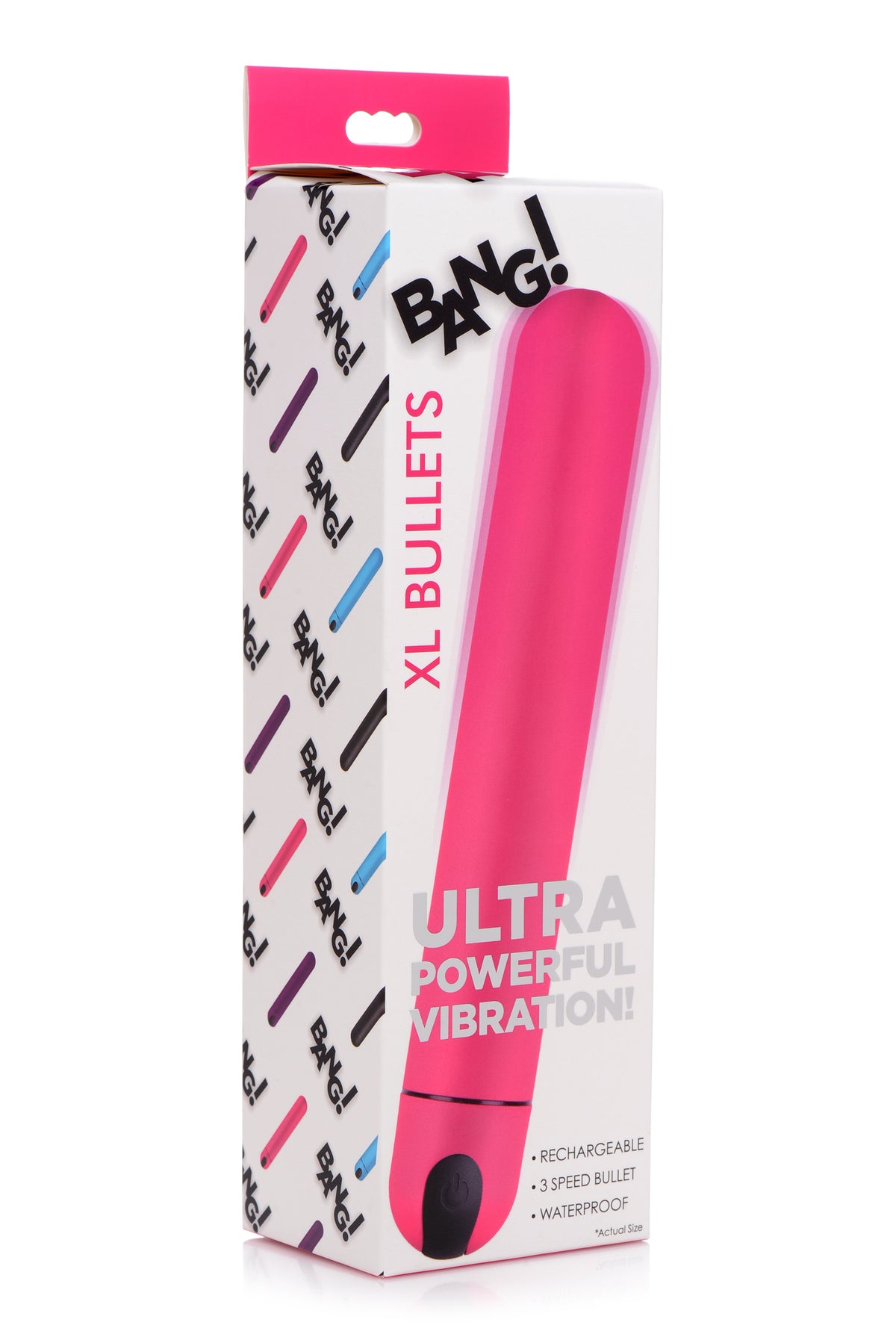 Bullet Vibrator - Pink – bullet and egg vibrator, ABS plastic (view 10)