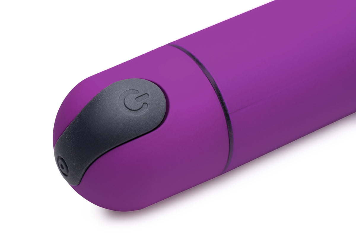Bullet Vibrator - Purple – bullet and egg vibrator, ABS plastic (view 8)