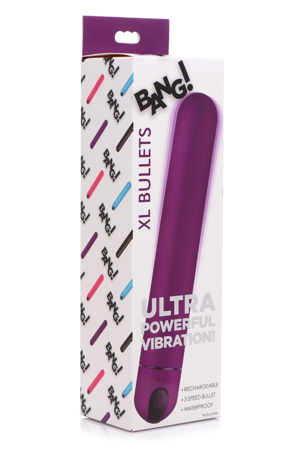 Bullet Vibrator - Purple – bullet and egg vibrator, ABS plastic (view 10)