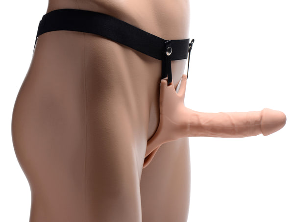 Hollow Silicone Dildo Strap-on - Flesh – strap-on and harness, Silicone