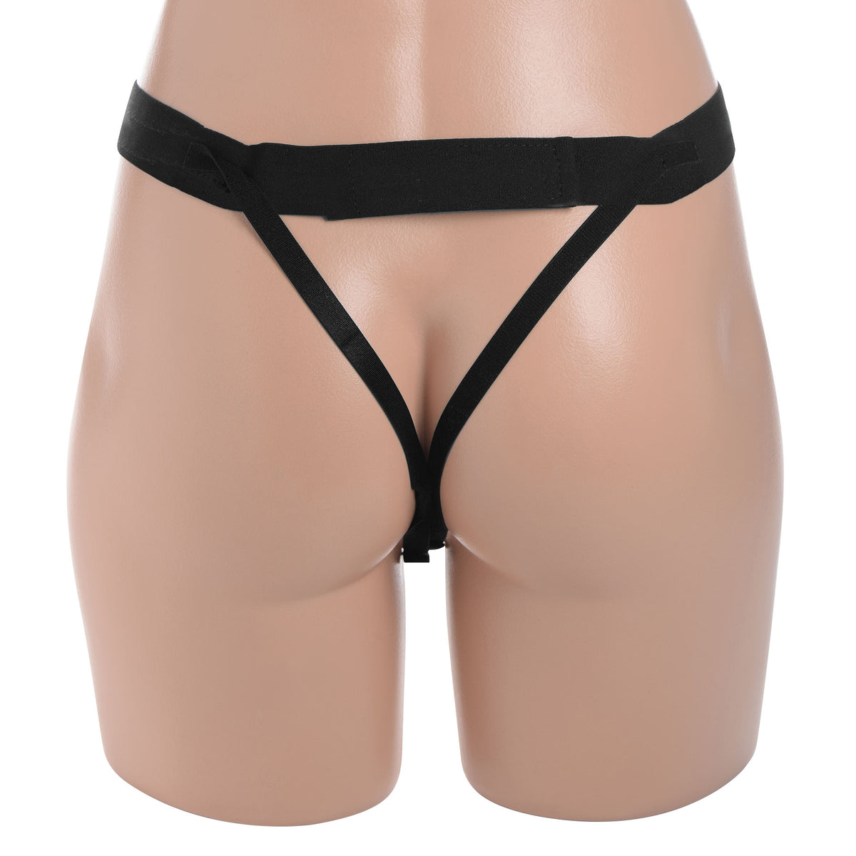 Hollow Silicone Dildo Strap-on - Flesh – strap-on and harness, Silicone (view 4)