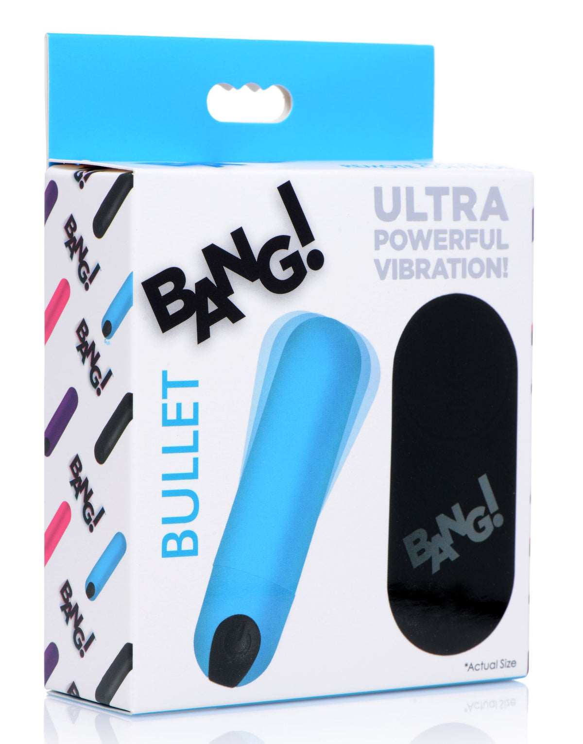 Vibrating Bullet with Remote Control - Blue – bullet and egg vibrator, Silicone (view 5)