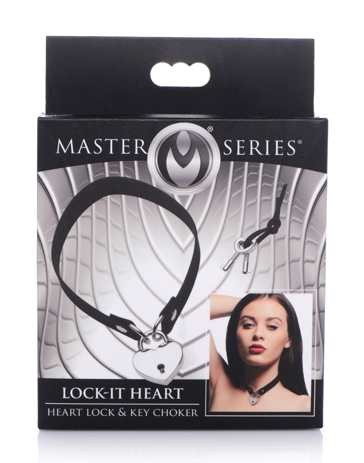 Lock-It Heart Choker, Metal (view 5)