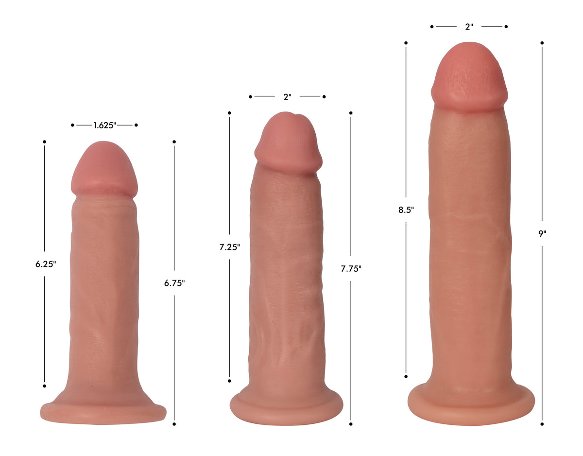 Jock Light Bareskin Dildo - 6 Inch, PVC (view 3)
